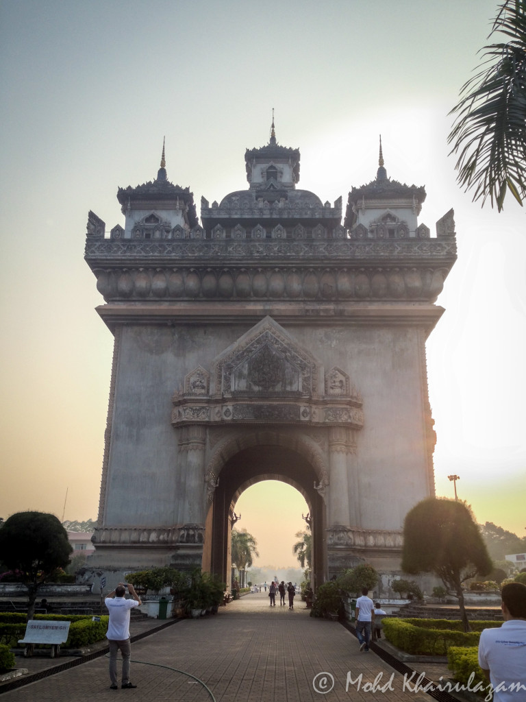 Patuxai, Vientiane, Laos