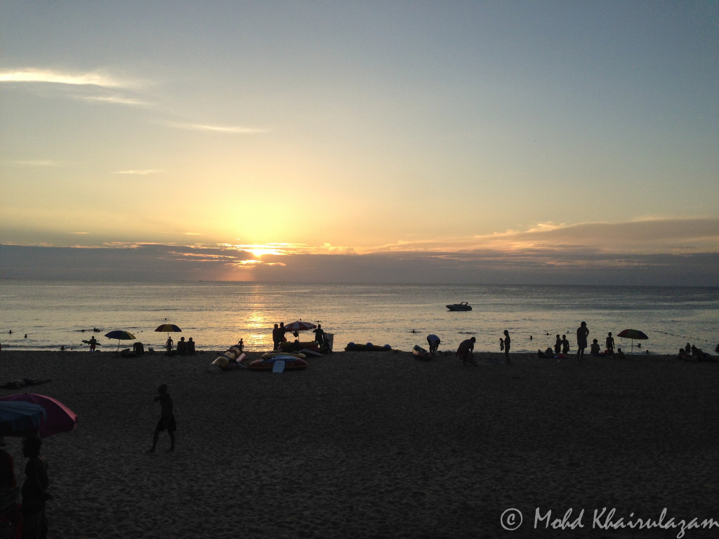 Sunset at Karon Beach, Phuket, Thailand